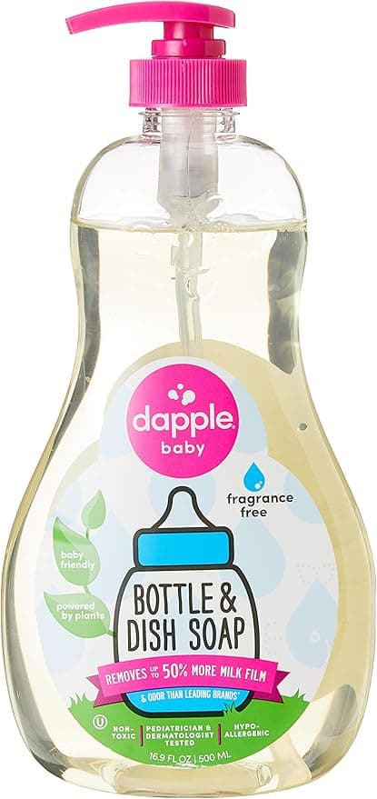 Dapple Baby Bottle and Dish Liquid